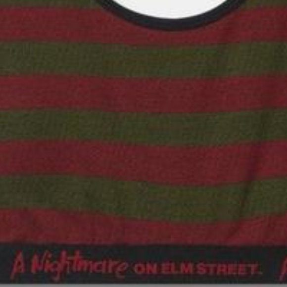 ❤️NWT VINTAGE TORRID SCOOP BRALETTE / NIGHTMARE ON ELM STREET FREDDY KRUGER - Picture 2 of 8